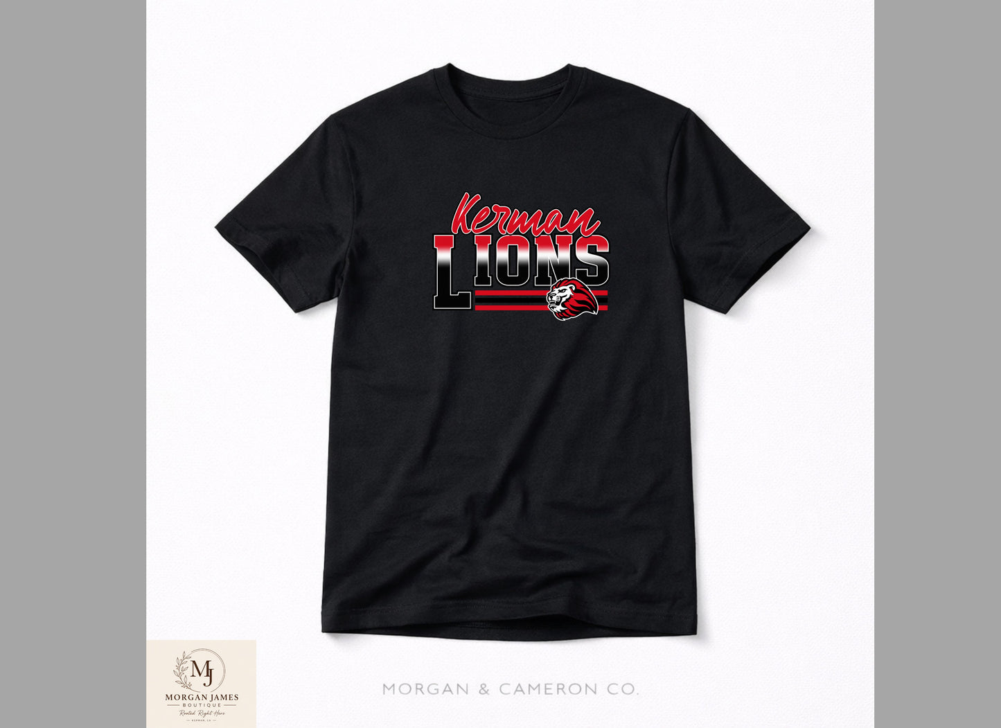 Kerman Lions Script Tee