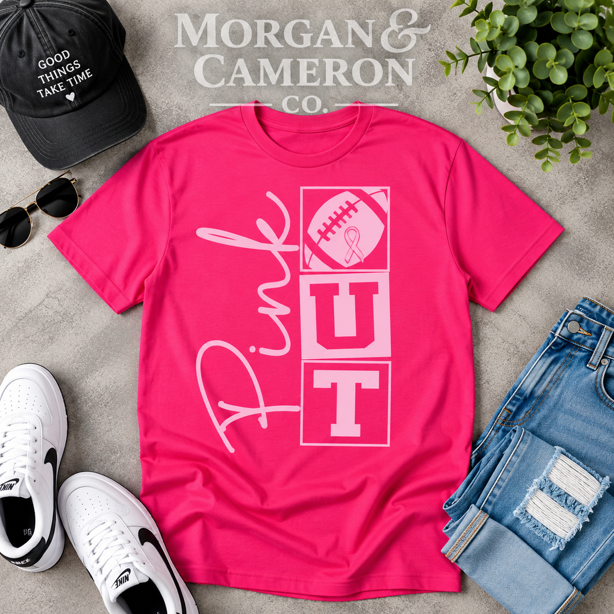 Pink Out Game Day Tee 🩷🏈
