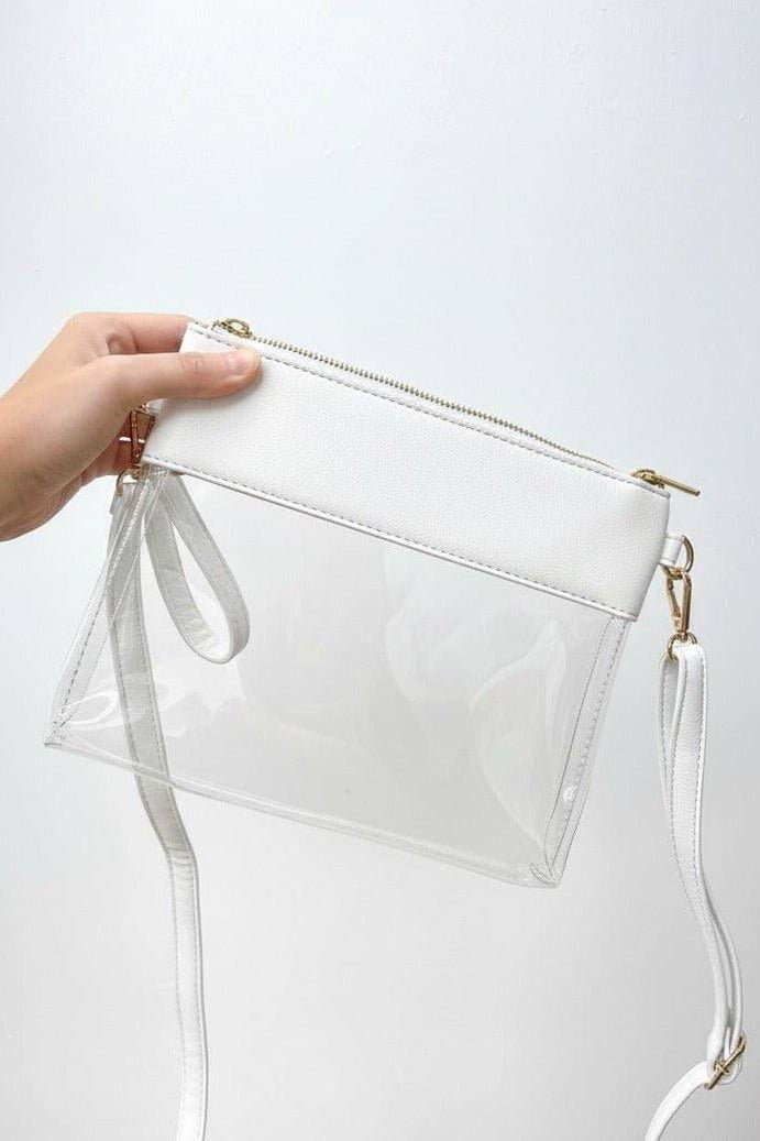 AD200T Game Day Clear Crossbody Bag/Clutch