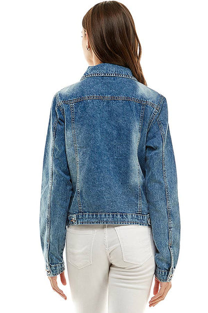 Ladies  Casual Denim Jacket
