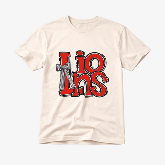 Lions Stacked Retro Graphic Tee