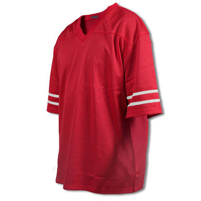 Heavyweight Mesh Football Jersey Hip Hop Oversized Baggy