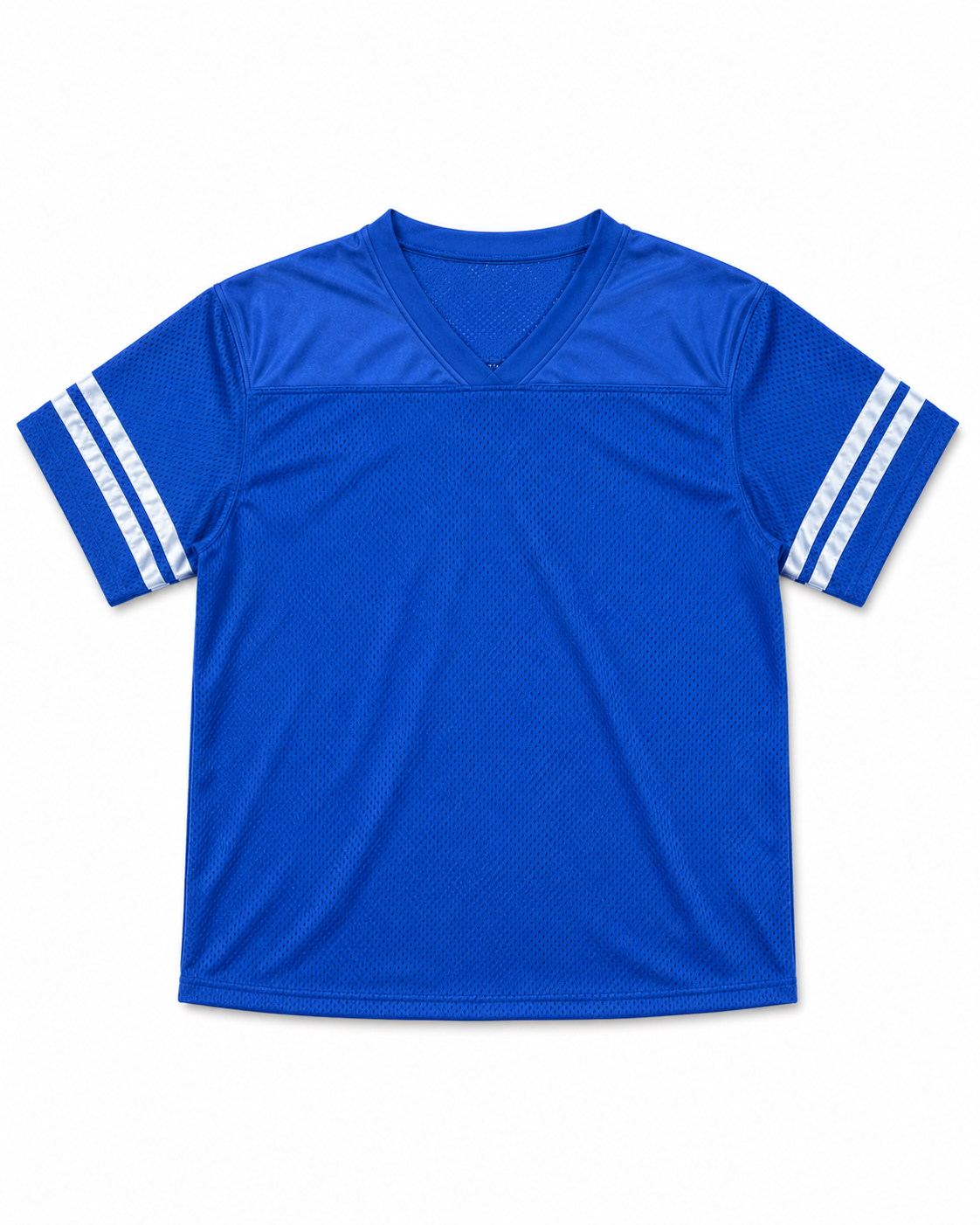 Wholesale Athletic Mesh Jersey T-Shirt | Blank V-Neck Footba