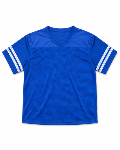 Wholesale Athletic Mesh Jersey T-Shirt | Blank V-Neck Footba
