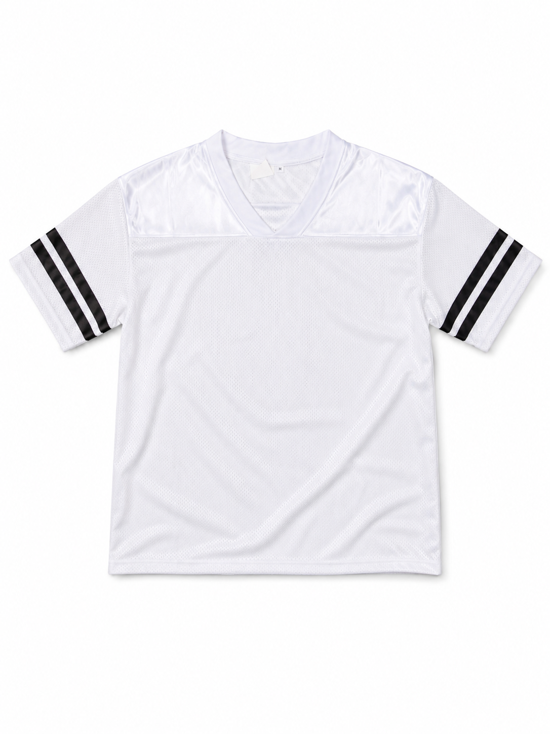 Wholesale Athletic Mesh Jersey T-Shirt | Blank V-Neck Footba