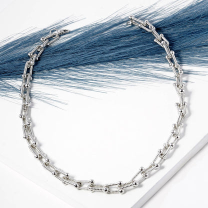 Gold Plated Link Chain Necklace