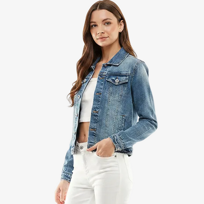 Ladies Casual Denim Jacket