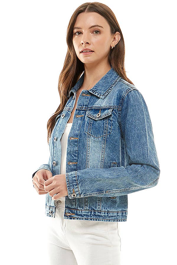 Ladies  Casual Denim Jacket