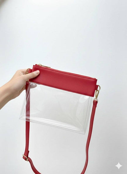 AD200T Game Day Clear Crossbody Bag/Clutch