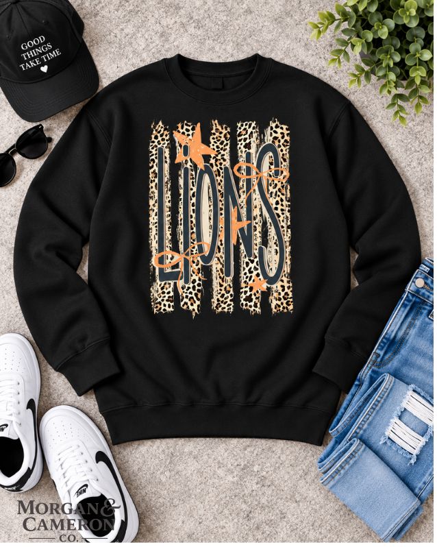 Lions Leopard Spirit Crewneck