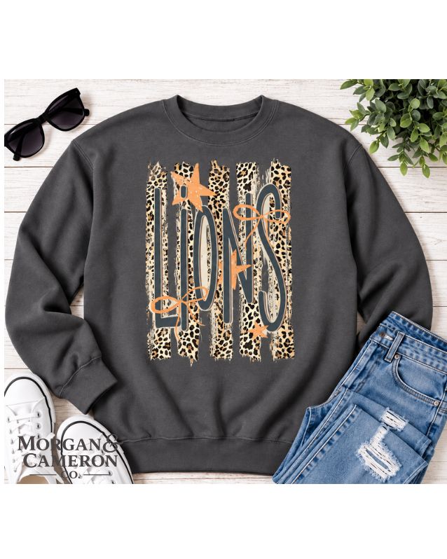 Lions Leopard Spirit Crewneck