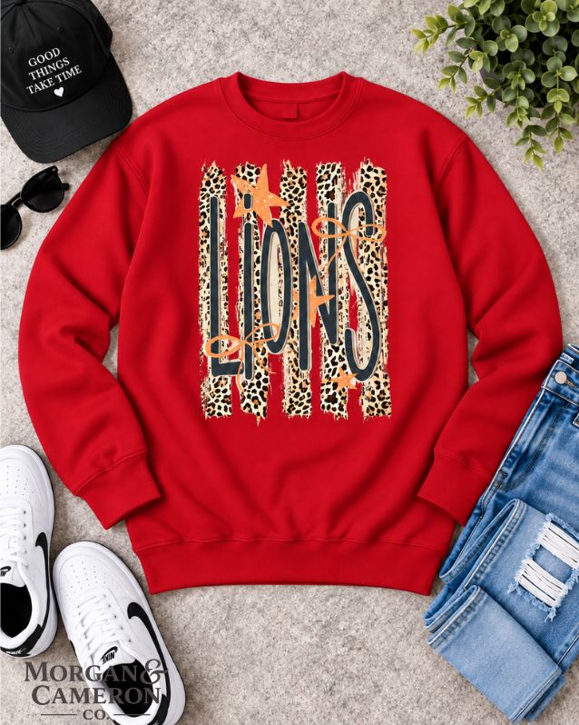 Lions Leopard Spirit Crewneck