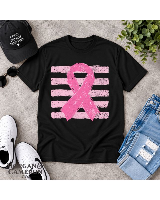 🎀 Rooted in Pink Awareness Tee