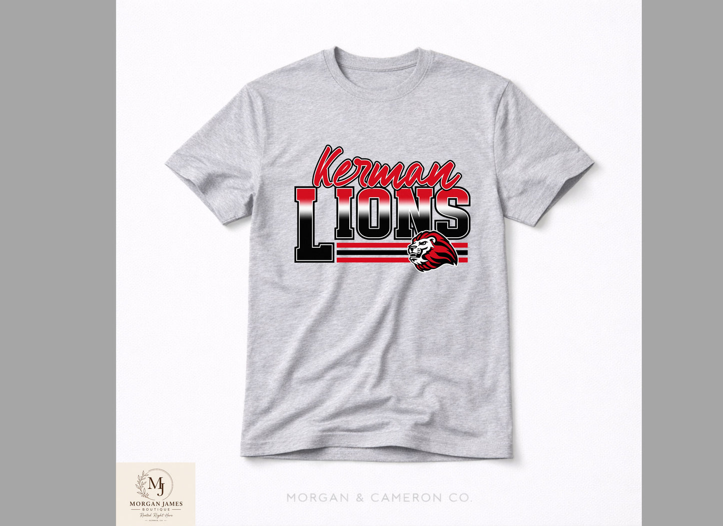 Kerman Lions Script Tee