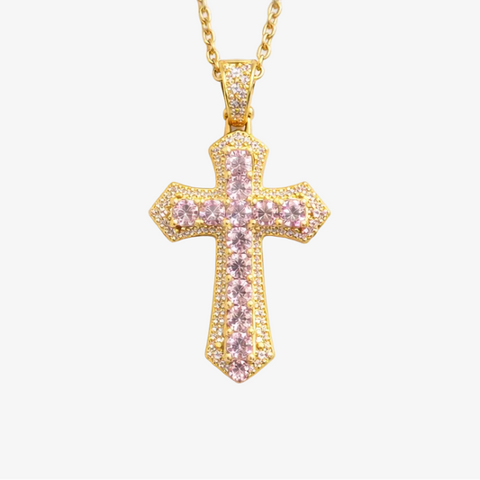 Radiant Faith Cross Necklace