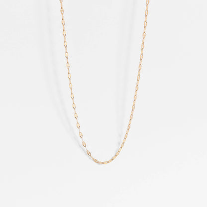 Stainless Steel Lip Chain Necklace