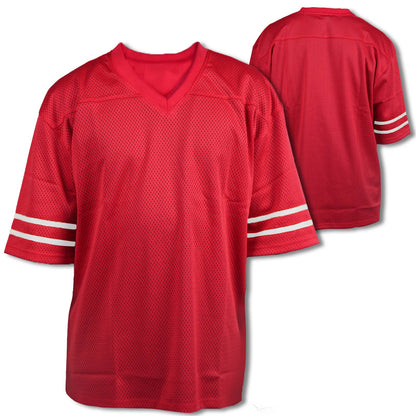 Heavyweight Mesh Football Jersey Hip Hop Oversized Baggy