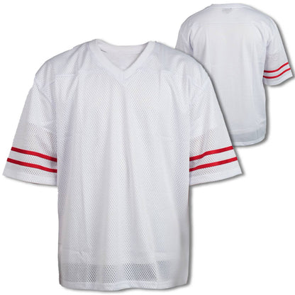 Heavyweight Mesh Football Jersey Hip Hop Oversized Baggy