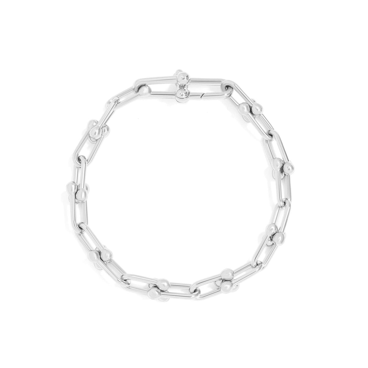 18K Gold PVD Stainless Steel Hardware Chain Bracelet